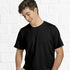 Black Plain T-shirt - Styletadka
