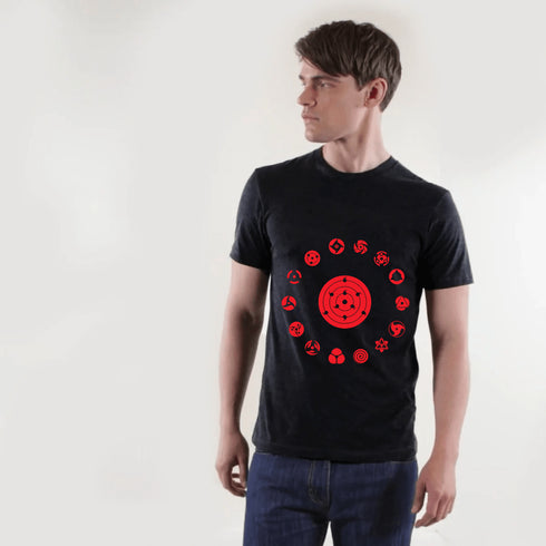 Sharingans Anime T-Shirt - Styletadka