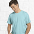 Ice Blue Plain T-shirt - Styletadka