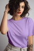 Lilac Plain T-shirt - Styletadka
