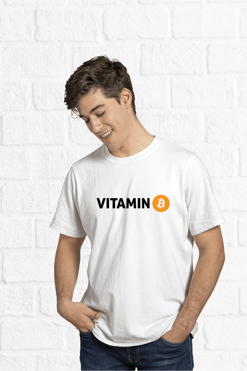Vitamin B Bitcoin T-shirt - Styletadka