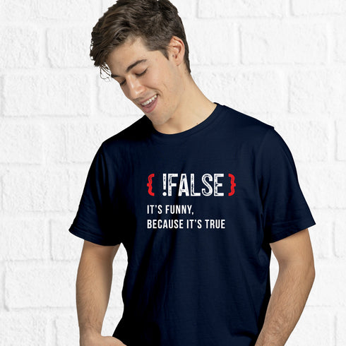 False Programmer T-shirt - Styletadka