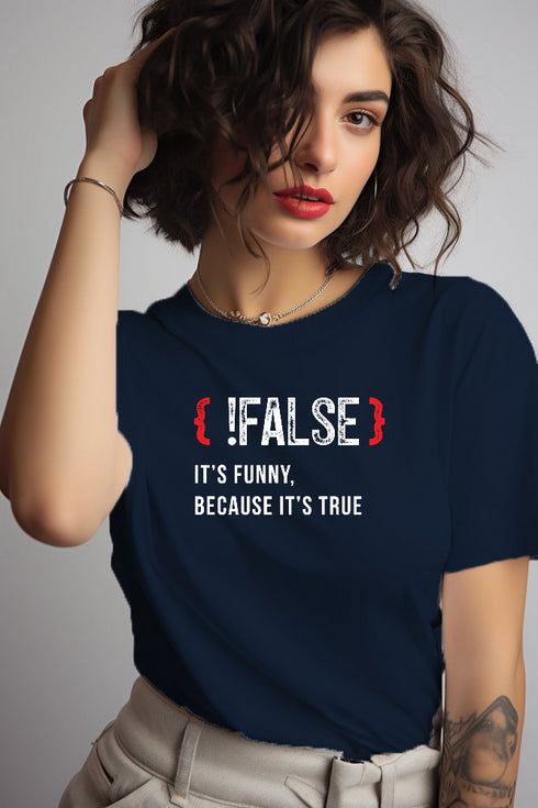 False Programmer T-shirt - Styletadka
