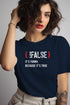 False Programmer T-shirt - Styletadka