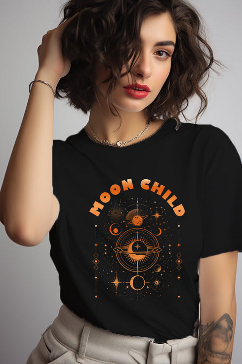 Moon Child T-shirt - Styletadka