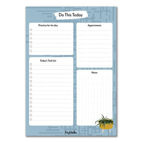 Do This Today Memo Notepad - Styletadka