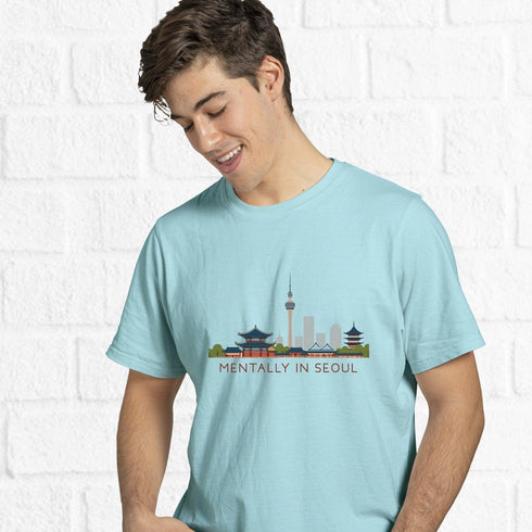 Mentally in Seoul T-shirt - Styletadka