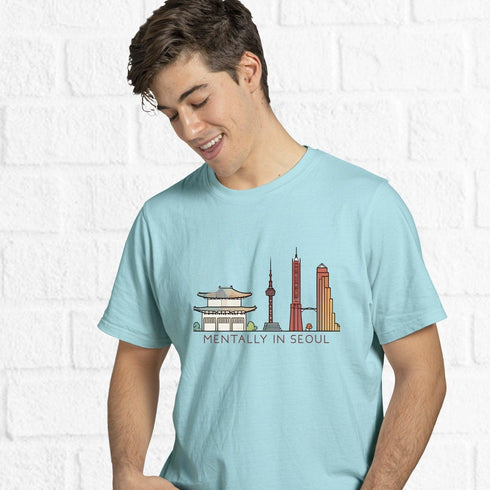 Mentally in Seoul T-shirt - Styletadka