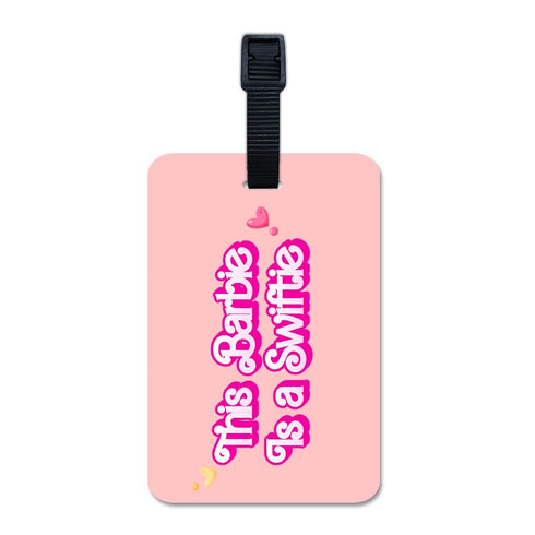 Barbie is a Swiftie Luggage Tag - Styletadka