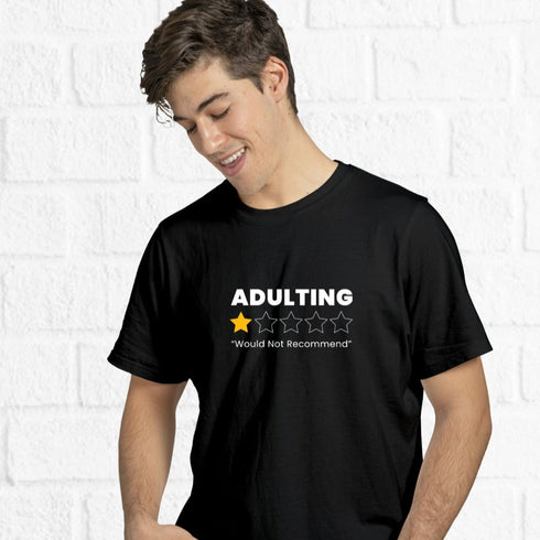 Adulting T-shirt - Styletadka