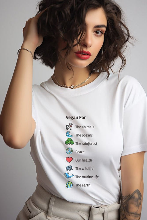 Vegan For T-shirt