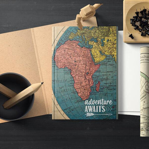 Adventure Awaits Pocket Hardbound Notebook - Styletadka