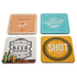 Alcohol Theme Acrylic Coasters - Styletadka