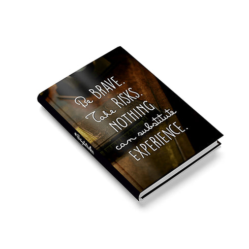 Be Brave Hardbound Notebook - Styletadka