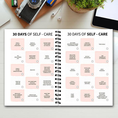Blossom Self Care Planner - Styletadka