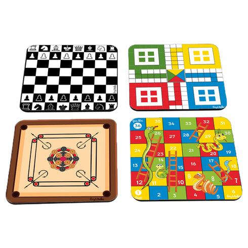 Board Games Acrylic Coasters - Styletadka