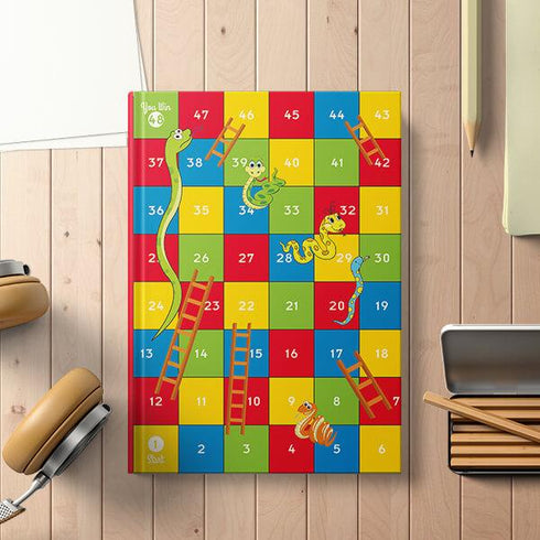 Board Games Hardbound Notebook - Styletadka