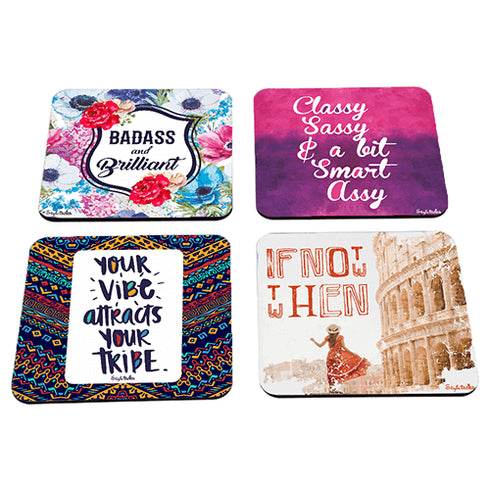 Boss Girl Coaster Set - Styletadka
