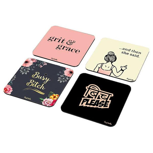 Boss Girl II Coaster Set - Styletadka