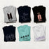 BTS Combo T-shirts Pack of 6 - Styletadka