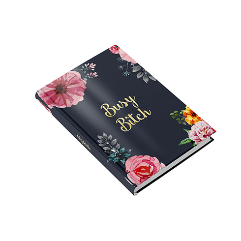 Busy Bitch Hardbound Notebook - Styletadka