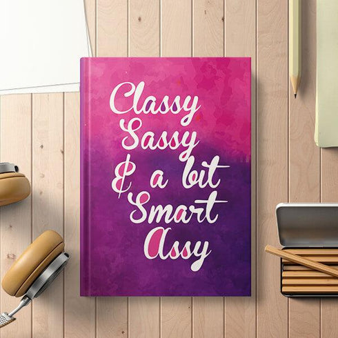 Classy Sassy Hardbound Notebook - Styletadka