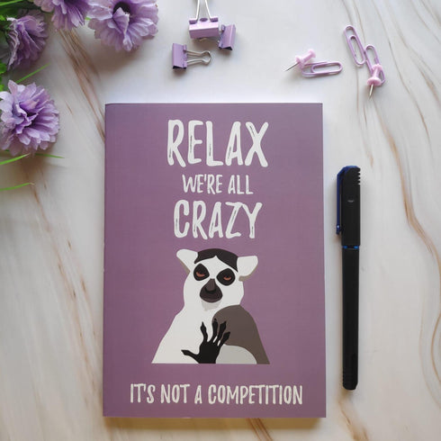 Crazy Competition Notebook - Styletadka