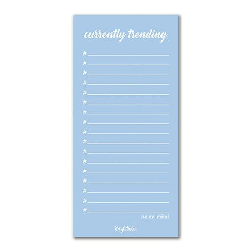 Currently Trending Memo Notepad - Styletadka