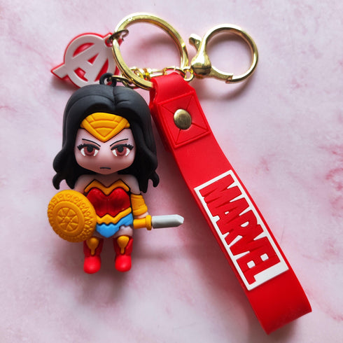 DC Superheroes 3D Keychains - Styletadka
