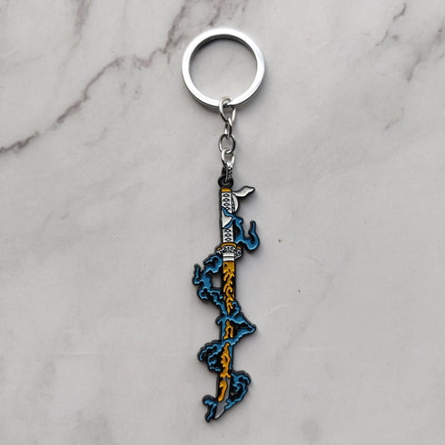 Demon Slayer Katana Metal Keychains - Styletadka