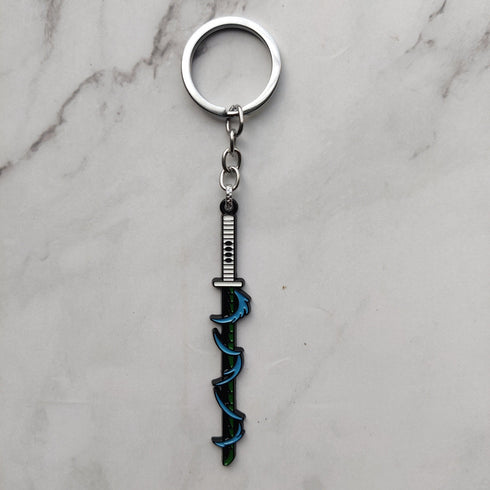 Demon Slayer Katana Metal Keychains - Styletadka
