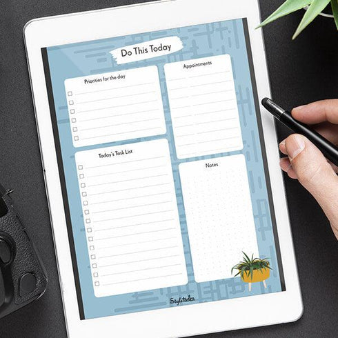 Do This Today - Printable Daily Planner - Styletadka