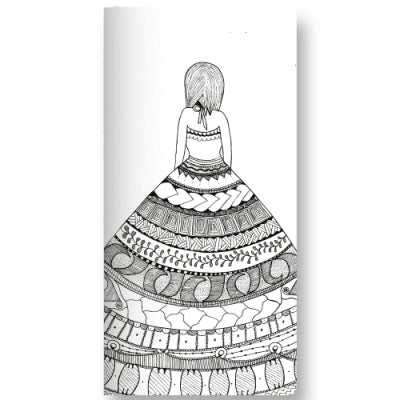 Doodle Girl Scribble Pad - Styletadka