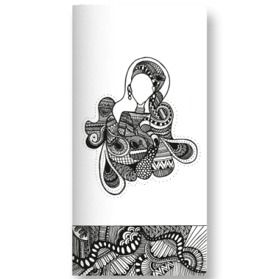 Doodle Tribal Girl Scribble Pad - Styletadka