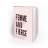 Femme and Fierce Pocket Hardbound Notebook - Styletadka