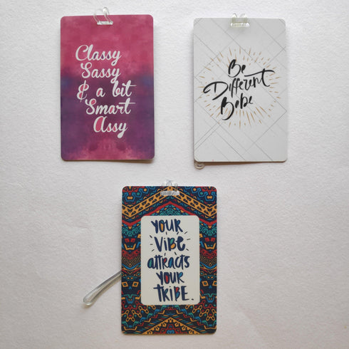 Girl Boss Luggage Tags - Pack of 3 - Styletadka