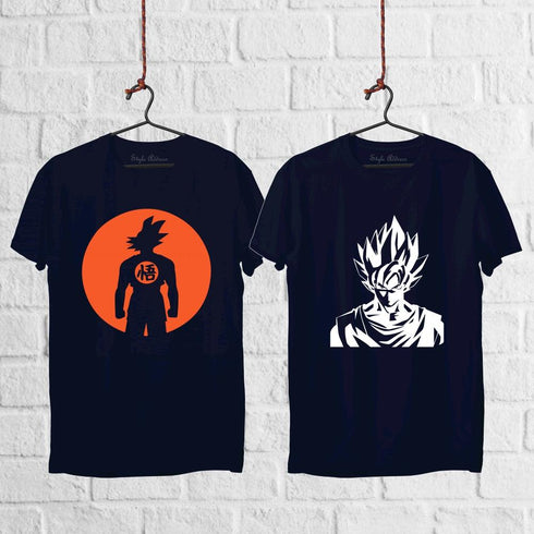 Goku Anime T-shirt Combo - Styletadka