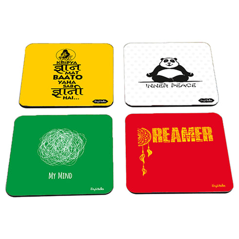 Graphic Design Acrylic Coasters - Styletadka