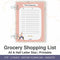Grocery Shopping List - Printable Download - Styletadka