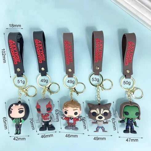 Guardians of Galaxy 3D Keychains - Styletadka