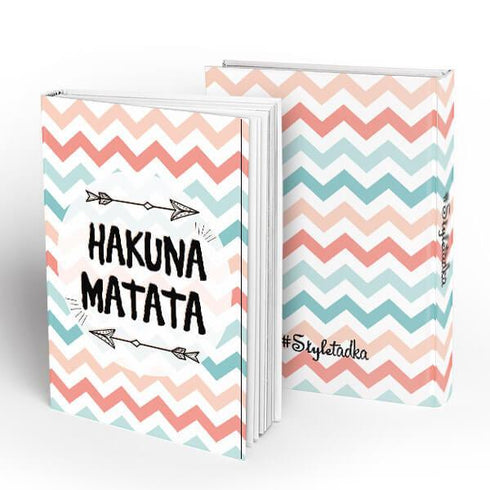 Hakuna Matata Pocket Hardbound Notebook - Styletadka