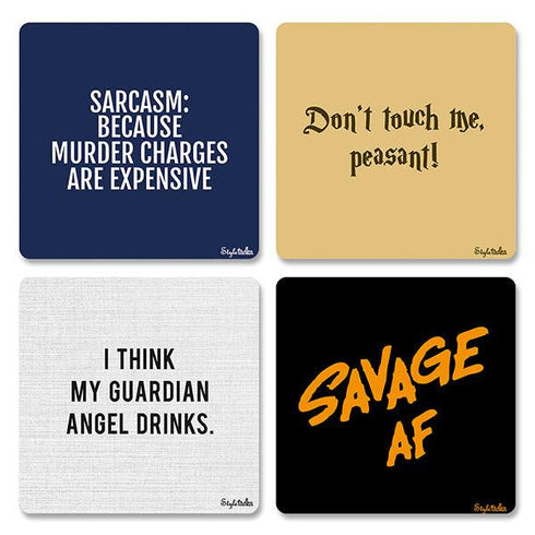 Humor Acrylic Coasters - Styletadka