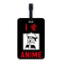 I Love Anime Luggage Tag - Styletadka