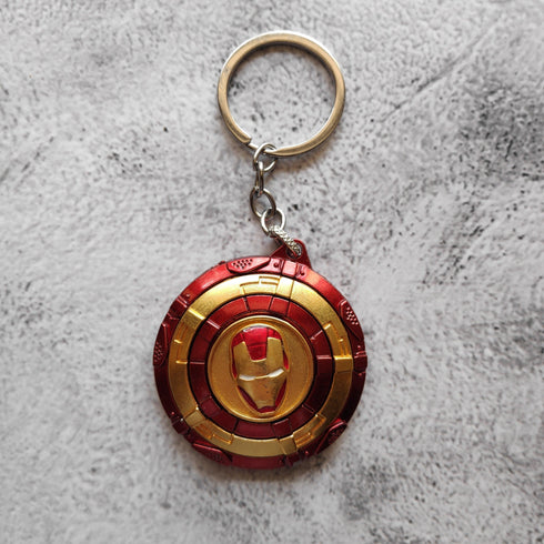 Iron Man Metal Rotating Keychain - Styletadka