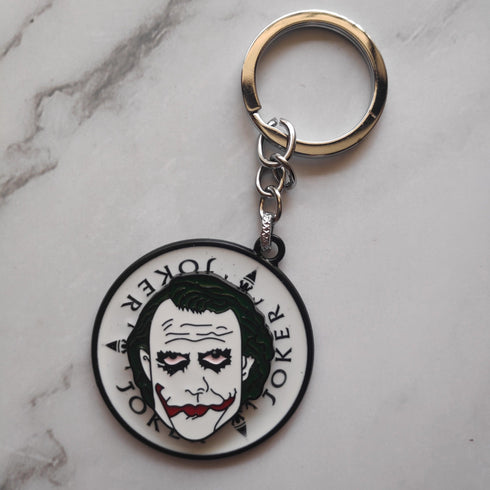 Joker Metal Rotating Keychain - Styletadka