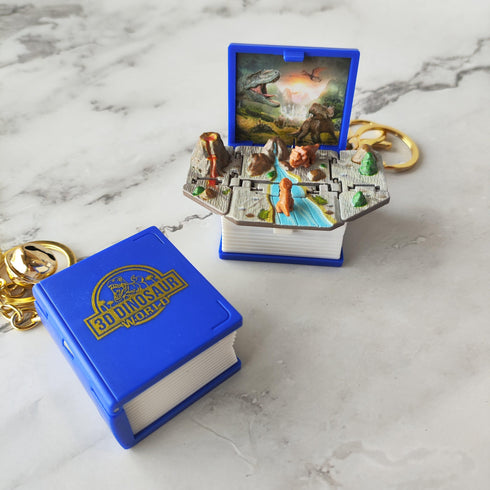 Jurassic Park 3D Diary Pop Up Keychain - Styletadka