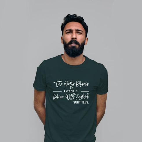 K-Drama Subtitles T-Shirt - Styletadka