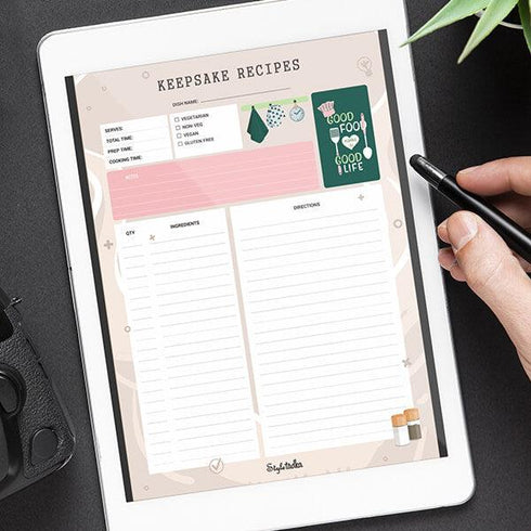 Keepsake Recipes - Printable Download - Styletadka