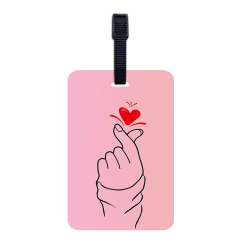 Korean Love Luggage Tag - Styletadka