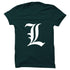 L- Death Note Anime T-Shirt - Styletadka